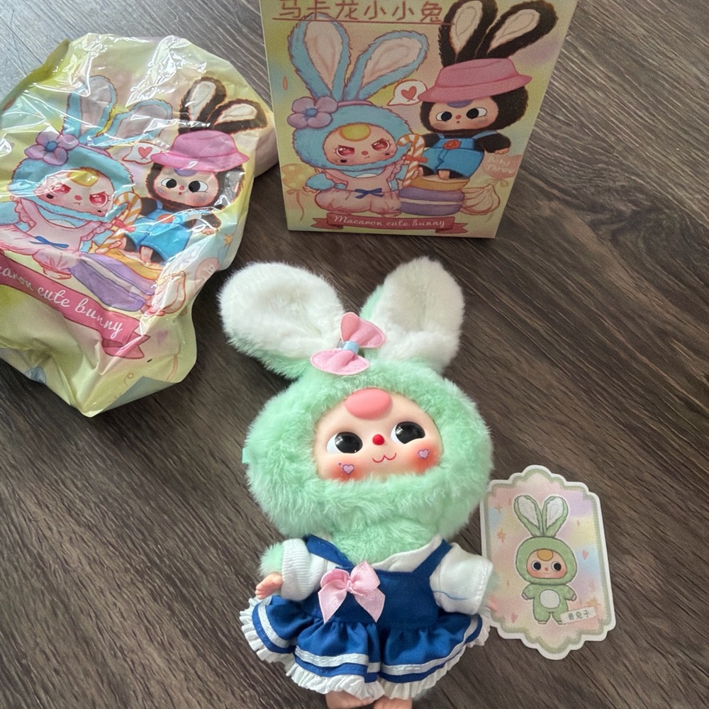 Baby Three Macaron Rabbit